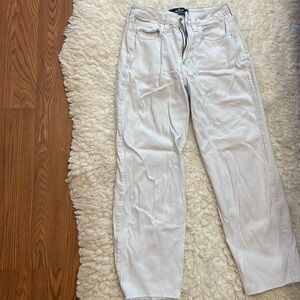 Hollister High Rise Straight Jeans